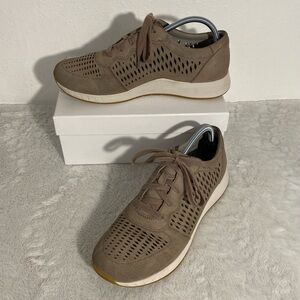 Dansko Charlie Walnut Suede Perforated Sneakers Size 42 EU (11.5-12US)